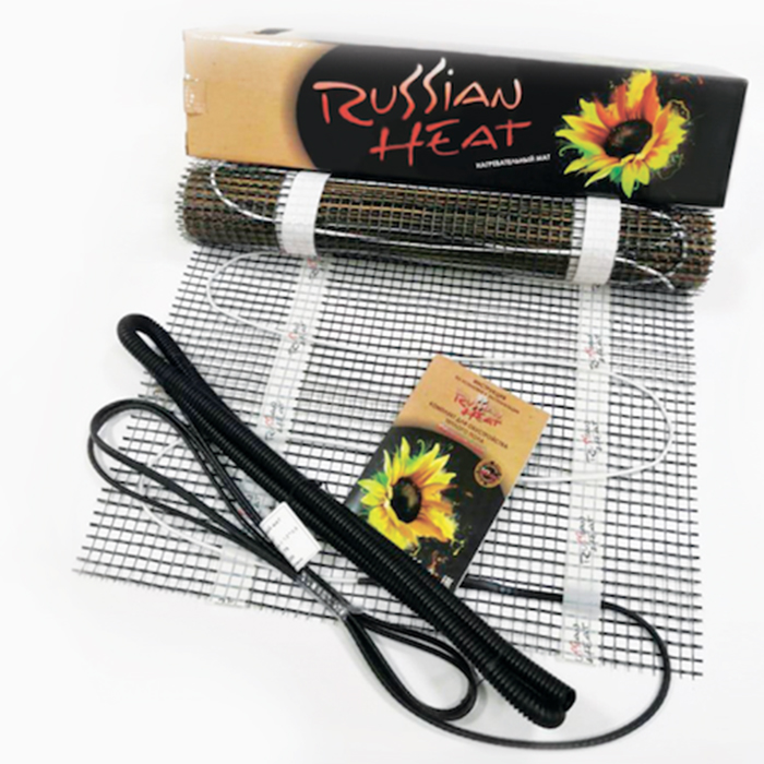 Нагревательный мини-мат двухжильный Russian Heat (1,5 кв.м.)